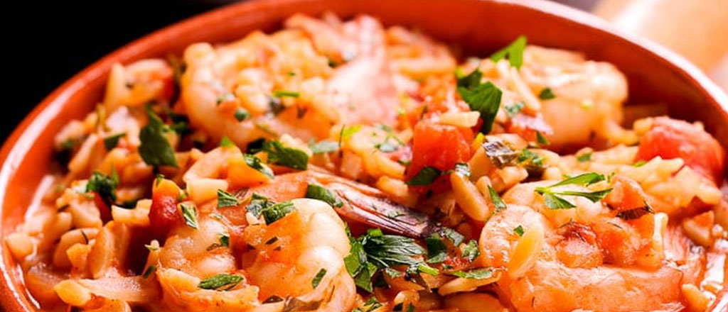 One-Pot Orzo With Shrimp And Feta