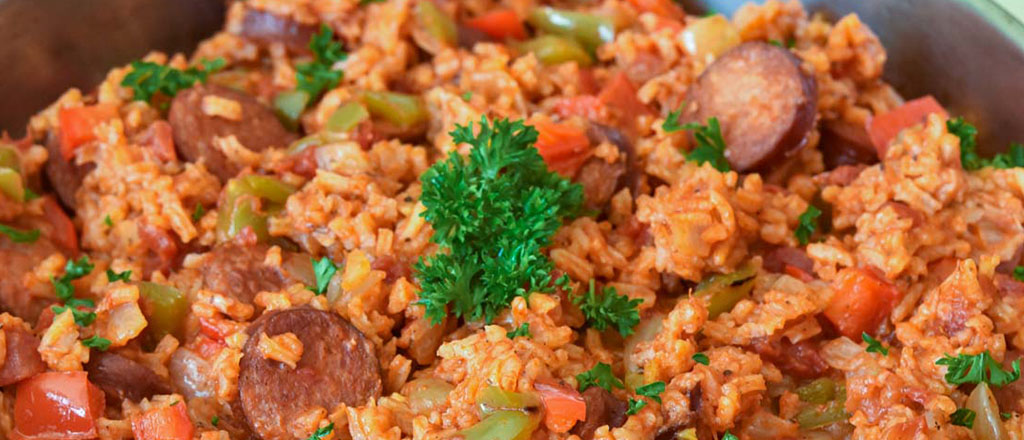 One-Pot Sausage And Rice Skillet